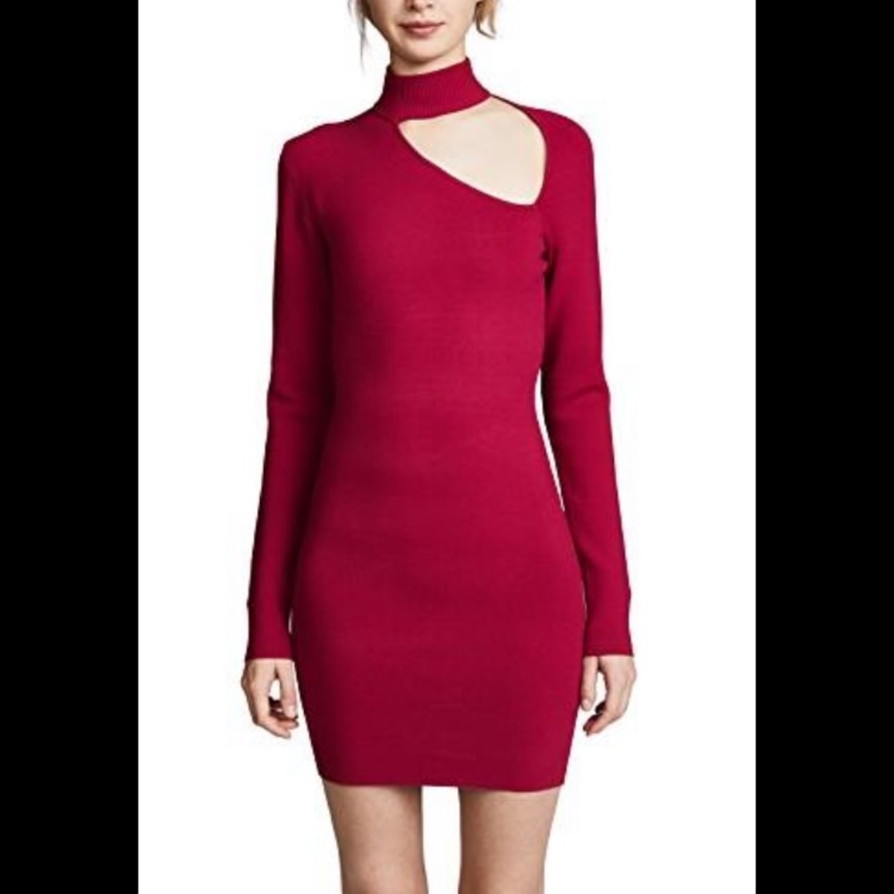 Dion Lee mini black dress